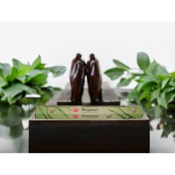 HEM Mugwort Incense Sticks Witchy Aromatherapy Meditation Ritual - Picture 2 of 8